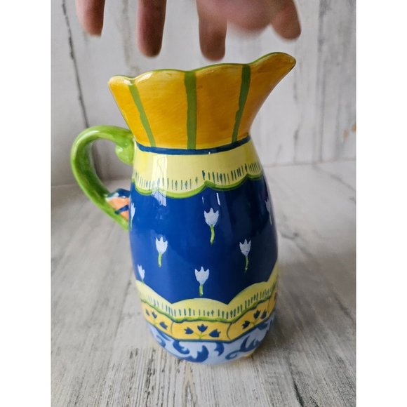 Cupcakes cartwheels hodges mini jug creamer flowers whimsical vintage - Picture 3 of 8